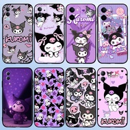 【C+7】Kuromi Cute cartoon for Vivo V11i Y22S V5 V7 Plus Y75 Y79 TPU soft black protective case