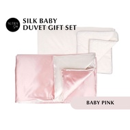 SUTRA SILK Baby Silk Duvet Gift Set (Baby Silk Duvet & Duvet Cover)