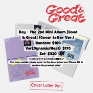 專輯代購【Key - The 2nd Mini Album [Good & Great] (Work Report Ver.)】