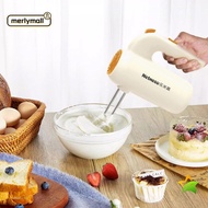 MERLYMALL Handheld Mixer, Whisk Compact Electric Egg Beater, Small Household Lightweight Baking Crea