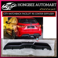 HONDA CITY HATCHBACK FACELIFT 2024 REAR RS DIFFUSER REAR BUMPER RS DIFFUSER ORI THAILAND PART