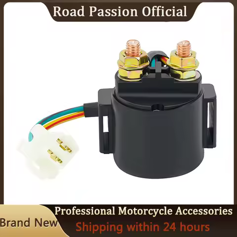Motorcycle Starter Solenoid Relay ignition switch For Honda TRX125 TRX250 TRX200 TRX300 VF750 ATC125