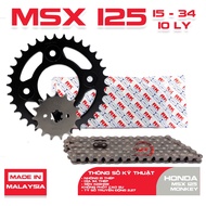 Genuine Japanese RK chain sprocket for MSX 125 / Monkey 125 10mm chain