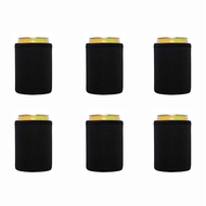 MUXI 6Pcs Beer Can Cooler/ Sleeves SoMUXI Insulated Reusable Holder Water Soda Bottle