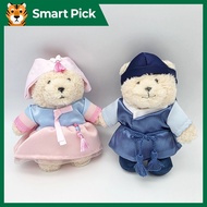 Starbucks Korea – Hanbok Bearista Keychain (Gwangjang Market Limited Edition)