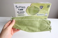 tp-beli lokal- softies surgical mask 3d 4ply - masker medis softies