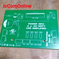 PCB Power Amplifier Mobil 4×40 Watt