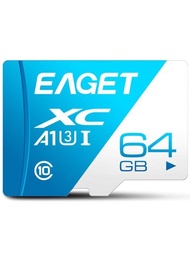 Tarjeta de memoria EAGET - ET-T1  Micro  Sd 64 y 128GB clase 10