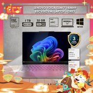 Lenovo Yoga Slim 7 14ILL10 83JX002SMJ Laptop (AI 7 350 5GHz,1TB PCIe SSD,32GB D5,Intel Arc,14" 2.8K 