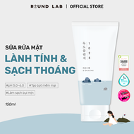 Sữa Rửa Mặt Round Lab 1025 Dokdo Cleanser 150ml loại bỏ bụi bẩn dầu thừa.