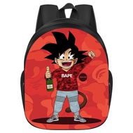 Dragon Ball Wukong student schoolbag for primary school students backpack beg sekolah