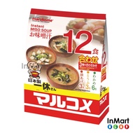 Marukome Instant Miso Original Ikkyu-San Miso Soup 12 Serving 222g 日本丸目即食味噌汤