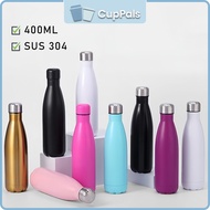 TERMOS CupPals 400ML Stainless Steel Thermos Bottle Cola Style, 7 Colors