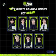 NCTZONE NCT DREAM NFC TOUCH 'N GO CARD AND STICKERS BY MICHINSHOPMY