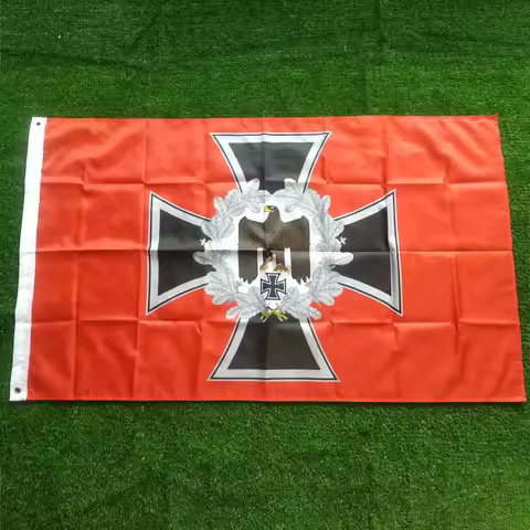 Fahne Flagge Deutsches Reich Eisernes Adler Kreuz ROT - Multiple sizes to choose from 3x5ft Double S