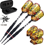 Viper Jaguar 80% Tungsten Soft Tip Darts with Storage/Travel Case, 18 Grams