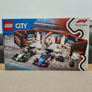 Lego City 60444 - F1 Garage & Mercedes-AMG & Alpine Cars