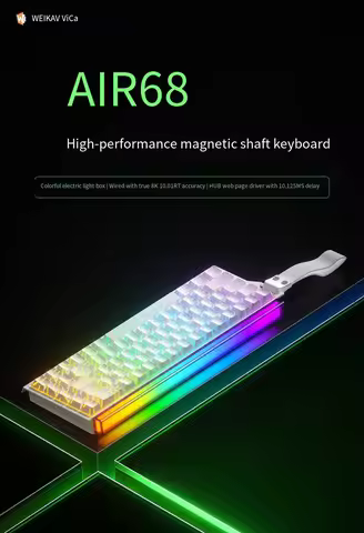 ACE68 Magnetic Keyboard Wired Mechanical ACE60 Pro for Gaming 0.01mm RapidTrigg 8000Hz SOCD/Rs 0.125