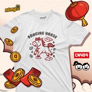 CNY04 Kids - NTMY CNY 2026 Collection Horse Chinese New Year Cotton Family Reunion T-shirt