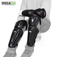 WOSAWE Motorcycle Knee Pads Protector Motocross Snowboard Skateboard Ski Roller Hockey Sports Protec