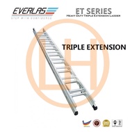 Everlas ET Series Heavy Duty Triple Extension Ladder ET08DR / ET10DR / ET12DR / ET15DR / ET16DR / ET