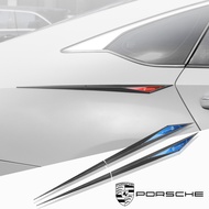2pcs car stickers TPU car accessories para auto for porsche 911gt3 944 cayenne  panamera taycan