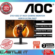 AOC 27G11ZE2 27 Inch IPS FHD 240Hz Gaming Monitor HDR10 Ultra Fast