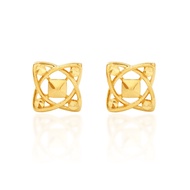 Lumiere Earstuds in 916 Gold by Ngee Soon Jewellery