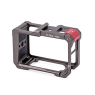 เคสกรอบกันกระแทก DJI OSMO ACTION 5Pro 4 3แบบเต็มกรงโลหะ1/4รูสำหรับ DJI Action 3 4 4 5pro