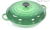 正版Le Creuset Shallow Casserole Rosemary 26cm 琺瑯鑄鐵鍋