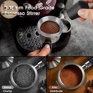 Better 5PCS Espresso Accessories Kit, Coffee Distributor And Tamper Leveler, WDT Tool And Dosing Fun