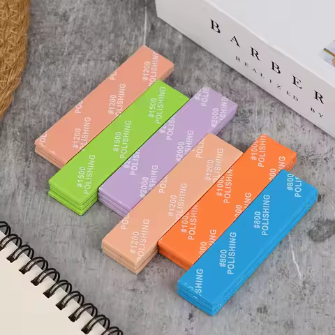 9Pcs MS-E400-2000 Semi-rigid Sanding Sticks For Model Making Tools Plastic Model Polishing Rod Hobby