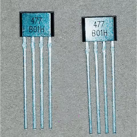 10PCS 477 Hall Element Hall Sensor MA477 MH477 ATS477 FS477 477A Single-Coil Fan Hall Sensor
