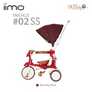 IIMO Foldable Tricycle with Canopy for Toddlers