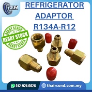 Adapter R134a R134 Gas Tong Adaptor (F 1/2” x M 1/4”) Heavy-duty Tebal