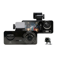 [กล้องสเตฟาน] กล้องติดรถยนต์ 3 กล้อง Aston Triple Wifi รปภเฝ้ารถ Fhd รองรับบันทึกขณะจอด 24ชม Dash Ca