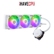 iHAVECPU LIQUID COOLER (ชุดน้ำปิด) COOLER MASTER MASTERLIQUID 360L CORE ARGB (WHITE)