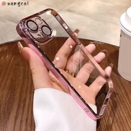 For Honor 200 100 90 80 70 Pro Plus Lite SE GT X50i Smart Phone Case Pink Rose Gold Plating Shiny Sh