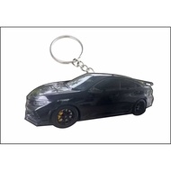 civic FD  black 2D keychain