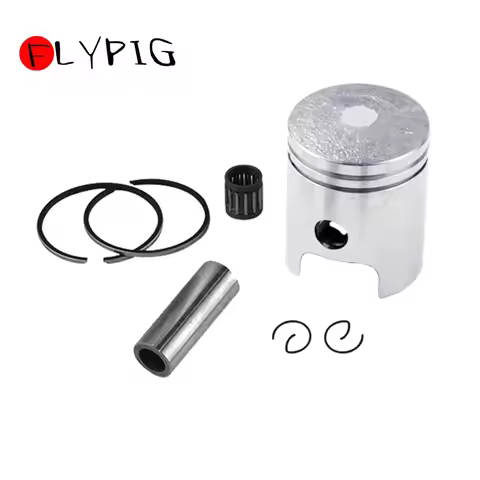 FLYPIG 40mm Piston Kit Ring Pin For Yamaha PW50 PW 50 1979-2005 2006 2007 2008 2009
