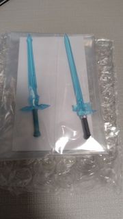 日版全新 特典 配件 SAO Sword Art Online Good Smile Company 刀劍神域 亞絲娜 & 桐人 kirito 1689 Asuna 1669 黏土人 Q版 Nendo