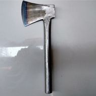 Kapak Potong Tulang Daging Sapi - Axe Full Tang Baja Per Mobil Asli Gagang Besi Kuat - Cacah Cincang