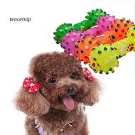 〖Vip〗Pet Dog Puppy Cat Funny Sound Toy Rubber Dumbbell Ball Squeaker Chewing Ball