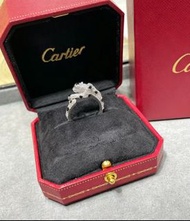 Cartier 豹子鑽石戒指 全新Outlet款