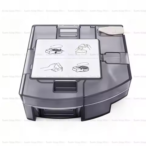 Robot Vacuum Replacement 2‑in‑1 Dust Bin Water Tank for Roborock Q10/Q10 VF+/Q10 PF+/Q10 X5+/S5+