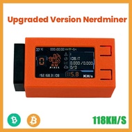Yours MO-Upgrade Nerdminer 118KH/S 1.91inch Color Screen with Cooling Fan BTC Solo Lottery Miner Bit