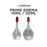 Prime Enema 10ml / 20ml Children Adult - Ubat Sembelit Dewasa Kanak Kanak