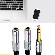 Love 1 4 inch TRS Stereo Splitter Y-Cable 7 9inch 1 4 Inch 6 35mm Stereo Male Plugs to Dual 1 4 Inch