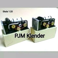Replika mesin | engine skala 1:20 miniatur bus