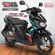 Soul GT 115 Striping - Yamaha Soul GT 115 Striping Variation Stickers - Soul GT 115 Petronas Hologra